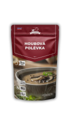 FDC Houbová polévka s velkými kousky hub - mrazem sušené