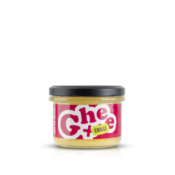 Ghee+ přepuštěné máslo 220ml chilli