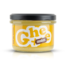 Ghee+ 220ml skořice s vanilkou