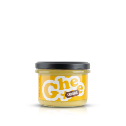 Ghee+ přepuštěné máslo 220ml skořice s vanilkou