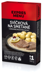 KM Svíčková na smetaně s bramborovými noky